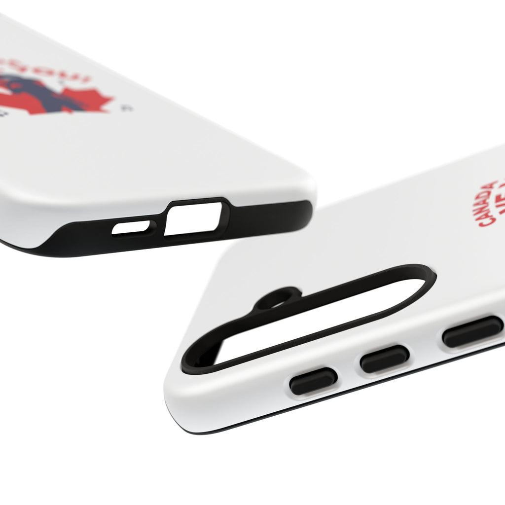 Canada I Love You Phone Case — Maple Leaf Singing Moose Patriotic iPhone Cover