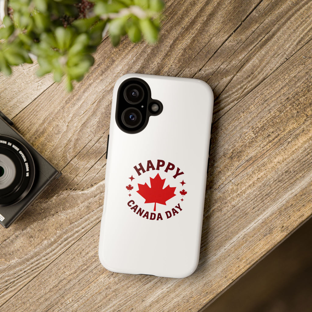 Phone Case - Proudly Canadian Maple Leaf Design (Est. 1867)