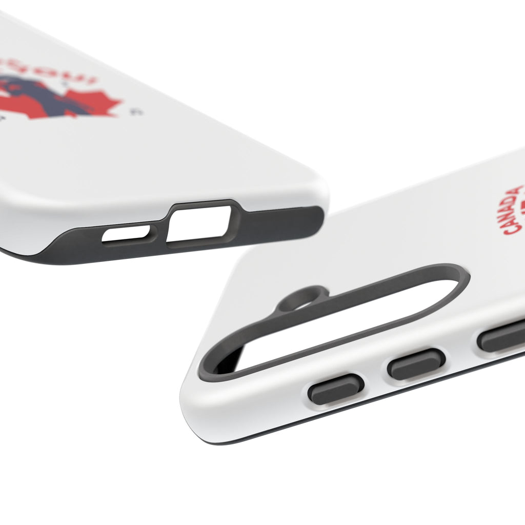 Canada I Love You Phone Case — Maple Leaf Singing Moose Patriotic iPhone Cover