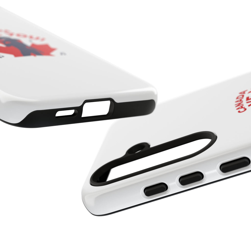 Canada I Love You Phone Case — Maple Leaf Singing Moose Patriotic iPhone Cover