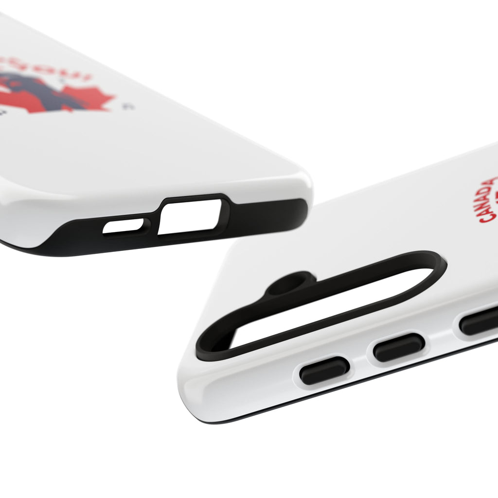 Canada I Love You Phone Case — Maple Leaf Singing Moose Patriotic iPhone Cover