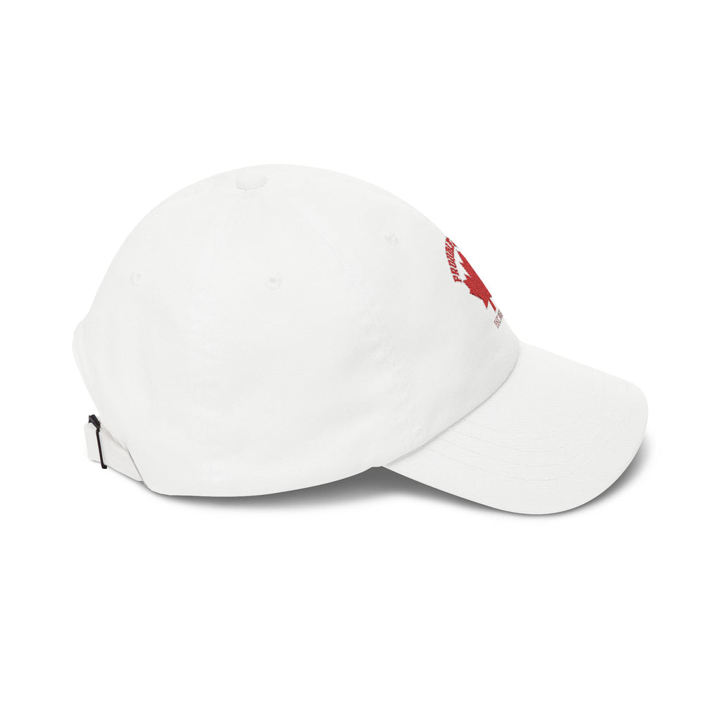 Dad Cap — Proudly Canadian Maple Leaf "Est. 1867" Embroidered Baseball Hat